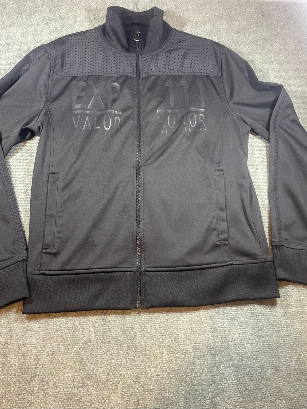 Express Black Full-Zip Jacket EXP 111 Valor Honor